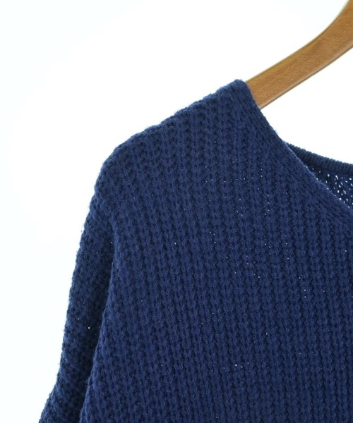 EARTH MUSIC&ECOLOGY（アースミュージックアンドエコロジー）ニット・セーター 青 サイズ:F レディース/2200634517013