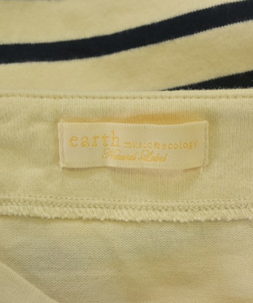 EARTH MUSIC&ECOLOGY（アースミュージックアンドエコロジー）Tシャツ・カットソー ベージュ サイズ:F レディース/2200622399010