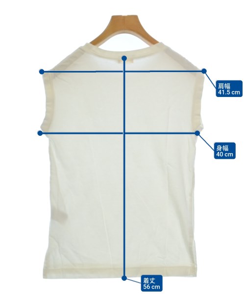 EARTH MUSIC&ECOLOGY（アースミュージックアンドエコロジー）ノースリーブ 白 サイズ:XS レディース/2200625370023