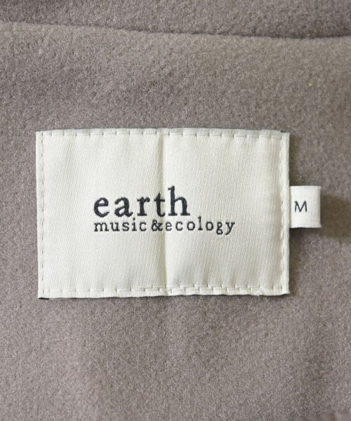 EARTH MUSIC&ECOLOGY（アースミュージックアンドエコロジー）ステンカラーコート 茶 サイズ:M レディース/2200637874038