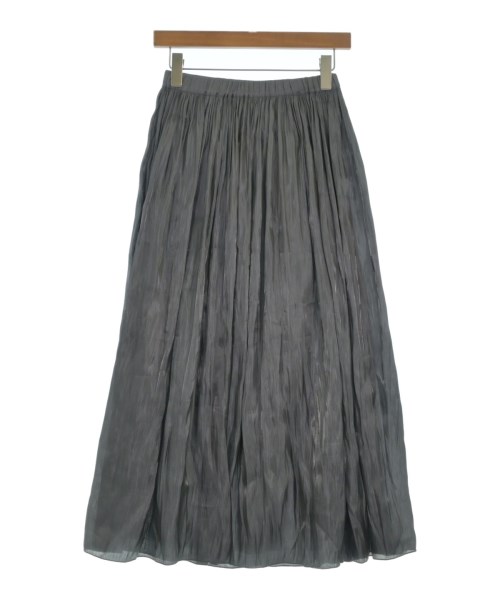 EARTH MUSIC&ECOLOGY（アースミュージックアンドエコロジー）ロング・マキシ丈スカート グレー サイズ:F レディース/2200643827141