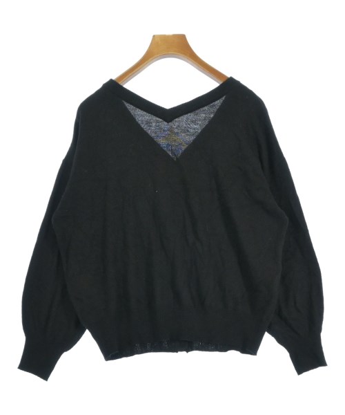 EARTH MUSIC&ECOLOGY（アースミュージックアンドエコロジー）カーディガン 黒 サイズ:F レディース/2200625407071