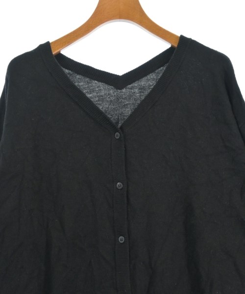 EARTH MUSIC&ECOLOGY（アースミュージックアンドエコロジー）カーディガン 黒 サイズ:F レディース/2200625407071