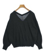 EARTH MUSIC&ECOLOGY（アースミュージックアンドエコロジー）カーディガン 黒 サイズ:F レディース/2200625407071