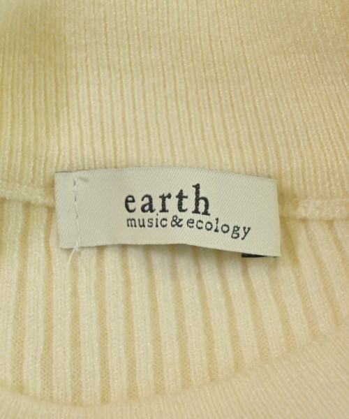 EARTH MUSIC&ECOLOGY（アースミュージックアンドエコロジー）ニット・セーター 白 サイズ:F レディース/2200625407088