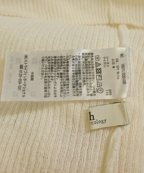 EARTH MUSIC&ECOLOGY（アースミュージックアンドエコロジー）ニット・セーター 白 サイズ:M レディース/2200625407095