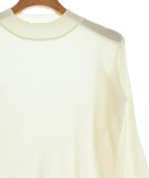 EARTH MUSIC&ECOLOGY（アースミュージックアンドエコロジー）ニット・セーター 白 サイズ:M レディース/2200625407095