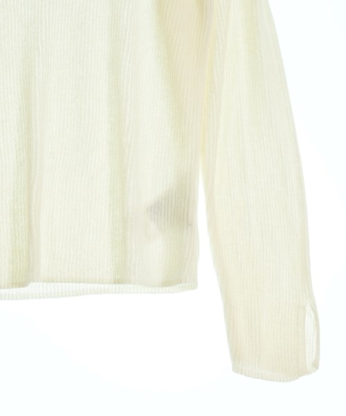 EARTH MUSIC&ECOLOGY（アースミュージックアンドエコロジー）ニット・セーター 白 サイズ:M レディース/2200625407095