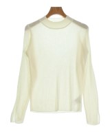 EARTH MUSIC&ECOLOGY（アースミュージックアンドエコロジー）ニット・セーター 白 サイズ:M レディース/2200625407095