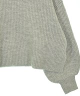 EARTH MUSIC&ECOLOGY（アースミュージックアンドエコロジー）ニット・セーター グレー サイズ:F レディース/2200615650173