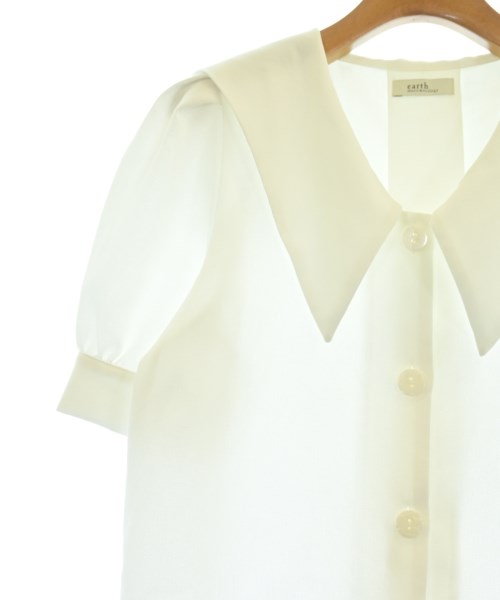 EARTH MUSIC&ECOLOGY（アースミュージックアンドエコロジー）ブラウス 白 サイズ:F レディース/2200612807037