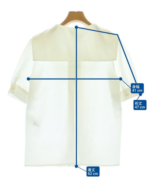 EARTH MUSIC&ECOLOGY（アースミュージックアンドエコロジー）ブラウス 白 サイズ:F レディース/2200612807037