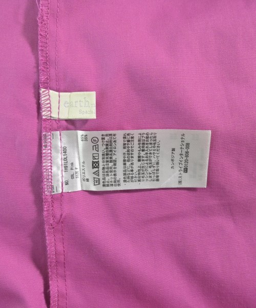 EARTH MUSIC&ECOLOGY（アースミュージックアンドエコロジー）ロング・マキシ丈スカート ピンク サイズ:F レディース/2200622240022