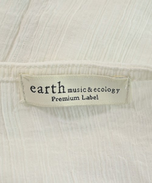 EARTH MUSIC&ECOLOGY（アースミュージックアンドエコロジー）ブラウス 白 サイズ:F レディース/2200631573050