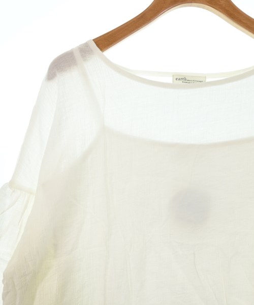 EARTH MUSIC&ECOLOGY（アースミュージックアンドエコロジー）ブラウス 白 サイズ:F レディース/2200631573050