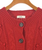 EARTH MUSIC&ECOLOGY（アースミュージックアンドエコロジー）カーディガン 赤 サイズ:F レディース/2200618651184