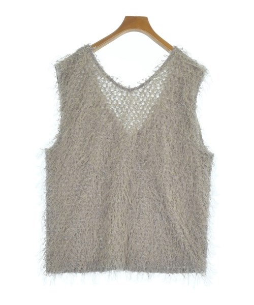 EARTH MUSIC&ECOLOGY（アースミュージックアンドエコロジー）ベスト グレー サイズ:F レディース/2200632539048