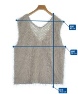 EARTH MUSIC&ECOLOGY（アースミュージックアンドエコロジー）ベスト グレー サイズ:F レディース/2200632539048