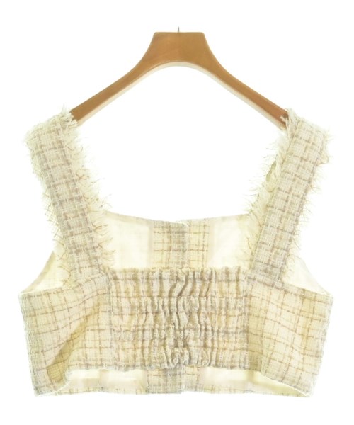 EARTH MUSIC&ECOLOGY（アースミュージックアンドエコロジー）ベスト 白 サイズ:F レディース/2200616842065