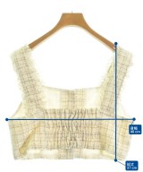 EARTH MUSIC&ECOLOGY（アースミュージックアンドエコロジー）ベスト 白 サイズ:F レディース/2200616842065