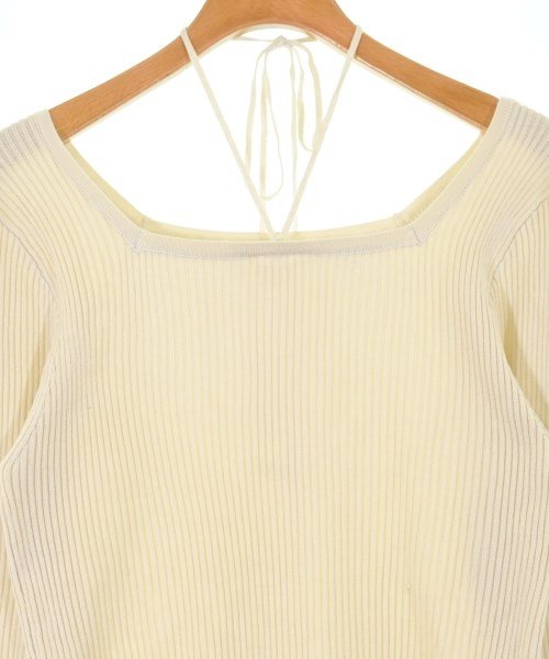 EARTH MUSIC&ECOLOGY（アースミュージックアンドエコロジー）ニット・セーター ベージュ サイズ:-(XS位) レディース/2200616842072