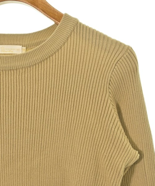 EARTH MUSIC&ECOLOGY（アースミュージックアンドエコロジー）ニット・セーター ベージュ サイズ:M レディース/2200629437050