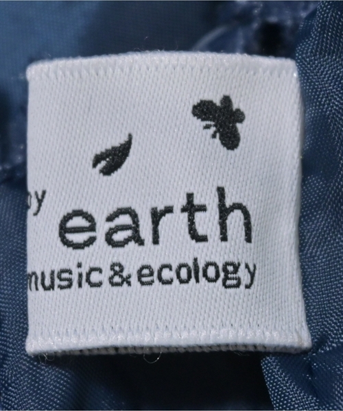 EARTH MUSIC&ECOLOGY（アースミュージックアンドエコロジー）カジュアルシャツ 青 サイズ:F レディース/2200609883044