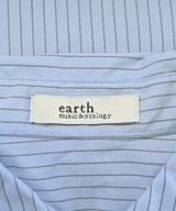 EARTH MUSIC&ECOLOGY（アースミュージックアンドエコロジー）シャツワンピース 青 サイズ:F レディース/2200612552029