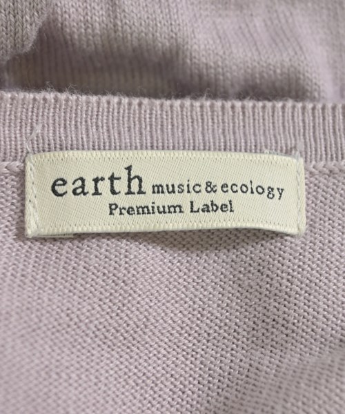 EARTH MUSIC&ECOLOGY（アースミュージックアンドエコロジー）カーディガン 紫 サイズ:F レディース/2200612552036