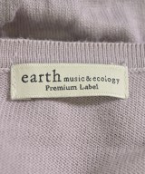 EARTH MUSIC&ECOLOGY（アースミュージックアンドエコロジー）カーディガン 紫 サイズ:F レディース/2200612552036