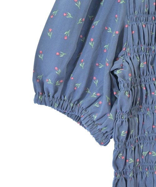 EARTH MUSIC&ECOLOGY（アースミュージックアンドエコロジー）ブラウス 青 サイズ:F レディース/2200614599060