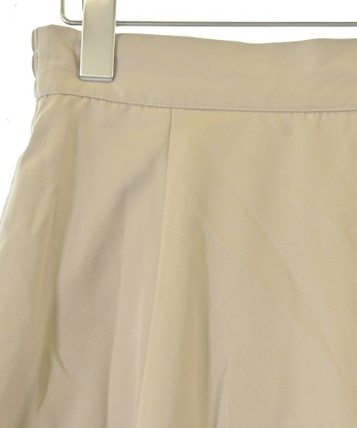 EARTH MUSIC&ECOLOGY（アースミュージックアンドエコロジー）ひざ丈スカート ベージュ サイズ:F レディース/2200618810086