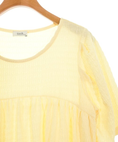 EARTH MUSIC&ECOLOGY（アースミュージックアンドエコロジー）ブラウス 黄 サイズ:F レディース/2200611987105