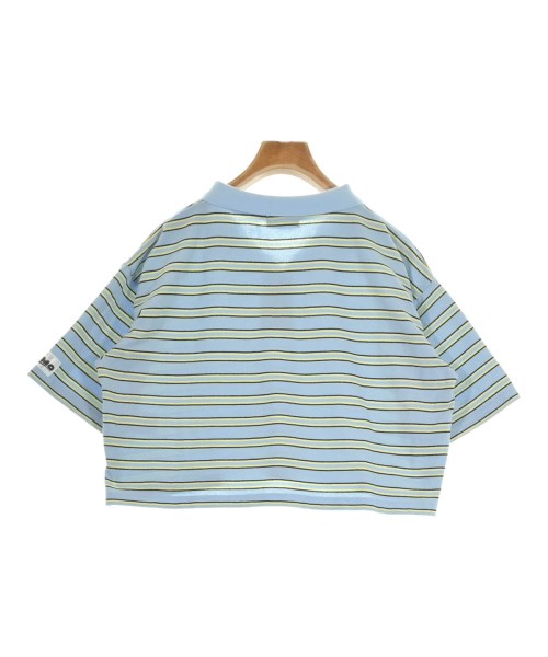 EARTH MUSIC&ECOLOGY（アースミュージックアンドエコロジー）ポロシャツ 青 サイズ:F レディース/2200618040117