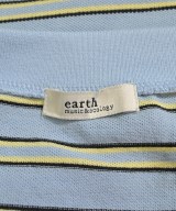 EARTH MUSIC&ECOLOGY（アースミュージックアンドエコロジー）ポロシャツ 青 サイズ:F レディース/2200618040117