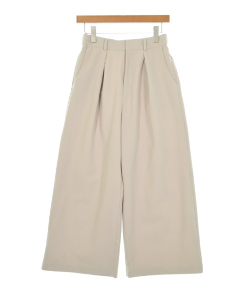 EARTH MUSIC&ECOLOGY(アースミュージックアンドエコロジー)スラックス ベージュ サイズ:F/2200672588020