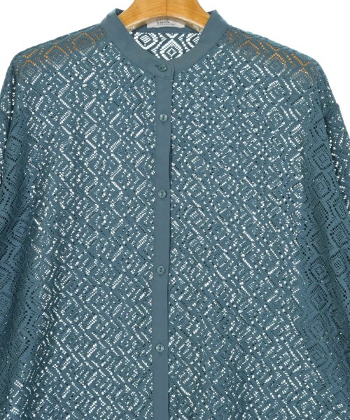 EARTH MUSIC&ECOLOGY（アースミュージックアンドエコロジー）ブラウス 青 サイズ:F レディース/2200672588112