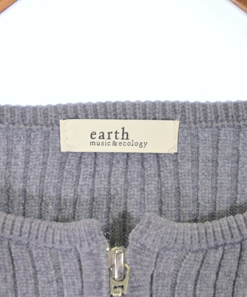 EARTH MUSIC&ECOLOGY（アースミュージックアンドエコロジー）カーディガン グレー サイズ:F レディース/2200678095140