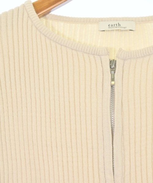 EARTH MUSIC&ECOLOGY（アースミュージックアンドエコロジー）カーディガン 白 サイズ:F レディース/2200678095157