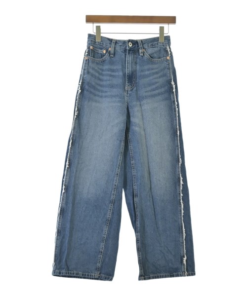 EARTH MUSIC&ECOLOGY(アースミュージックアンドエコロジー)デニムパンツ 青 サイズ:S/2200674110106
