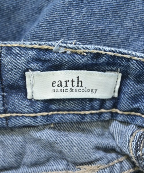 EARTH MUSIC&ECOLOGY（アースミュージックアンドエコロジー）デニムパンツ 青 サイズ:S レディース/2200674110106