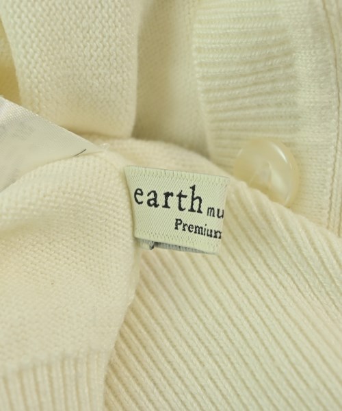 EARTH MUSIC&ECOLOGY（アースミュージックアンドエコロジー）カーディガン 白 サイズ:F レディース/2200673310033