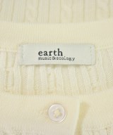EARTH MUSIC&ECOLOGY（アースミュージックアンドエコロジー）カーディガン 白 サイズ:F レディース/2200697964090