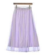 EARTH MUSIC&ECOLOGY（アースミュージックアンドエコロジー）ロング・マキシ丈スカート 紫 サイズ:F レディース/2200654750056