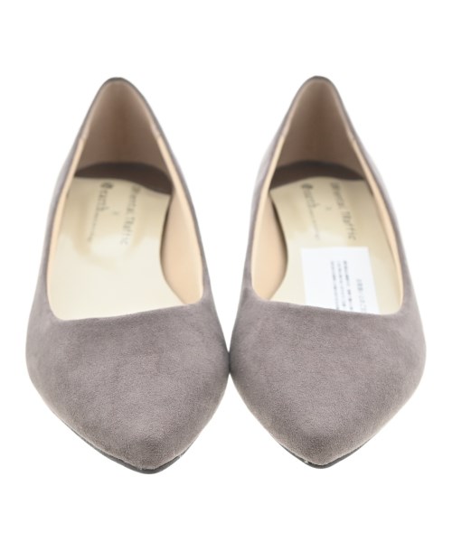 EARTH MUSIC&ECOLOGY（アースミュージックアンドエコロジー）パンプス グレー サイズ:EU37(23.5cm位) レディース/2200651475037