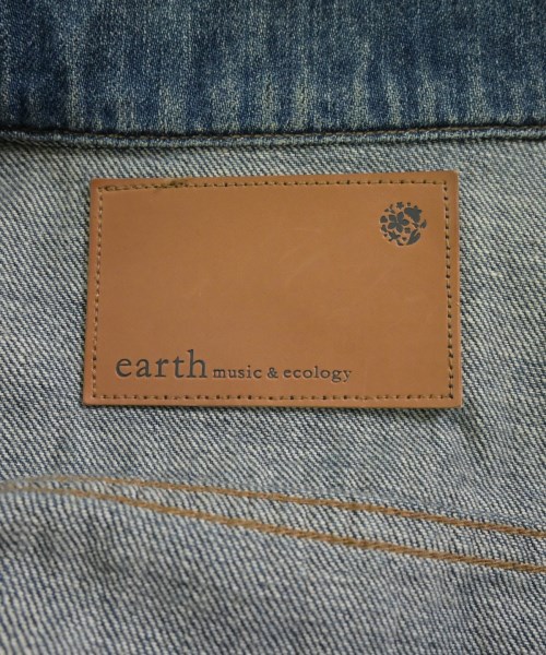 EARTH MUSIC&ECOLOGY（アースミュージックアンドエコロジー）デニムジャケット 紺 サイズ:S レディース/2200651440042