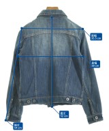 EARTH MUSIC&ECOLOGY（アースミュージックアンドエコロジー）デニムジャケット 紺 サイズ:S レディース/2200651440042