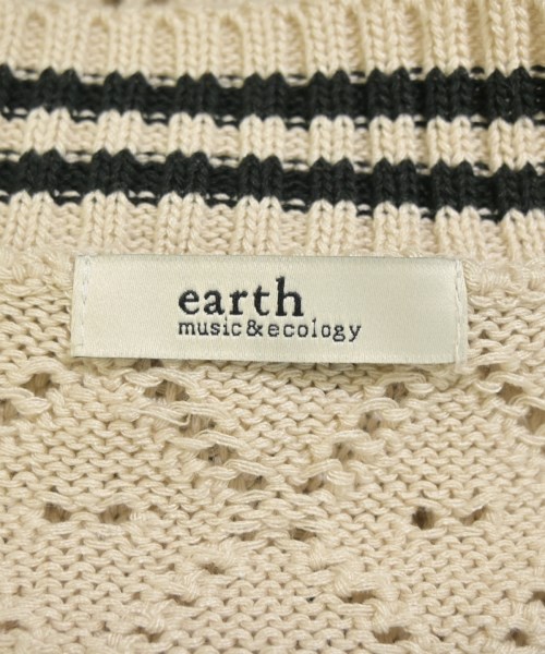 EARTH MUSIC&ECOLOGY（アースミュージックアンドエコロジー）カーディガン ベージュ サイズ:F レディース/2200645942064