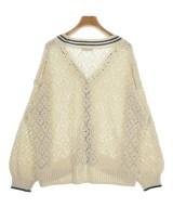 EARTH MUSIC&ECOLOGY（アースミュージックアンドエコロジー）カーディガン ベージュ サイズ:F レディース/2200645942064