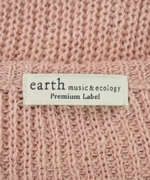 EARTH MUSIC&ECOLOGY（アースミュージックアンドエコロジー）ニット・セーター ピンク サイズ:F レディース/2200655543015